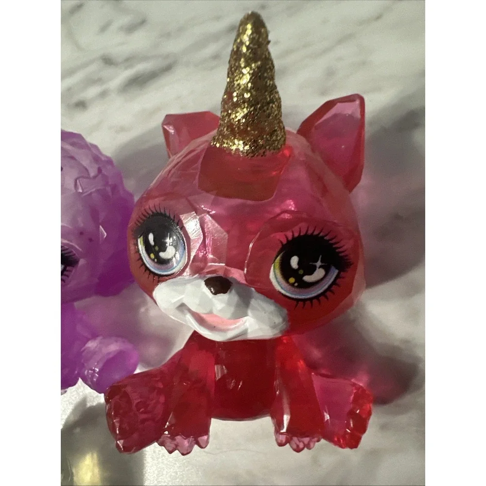 Rainbow High Littles Rainbow‎ Fantasy Fairies Sapphire Doll Fantasy Pet Lot Of 4